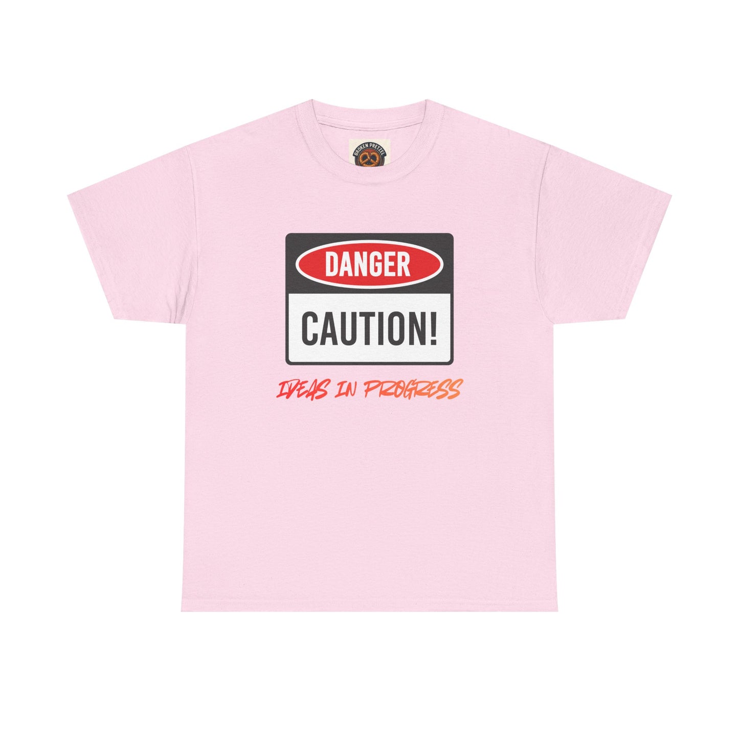 Caution! Danger 'Work In Progress' Graphic Tee
