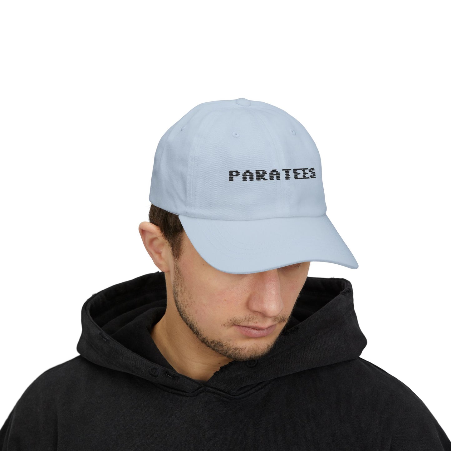 Paratees Dad Cap — Minimalist Embroidered Logo Baseball Hat