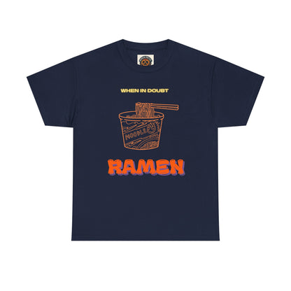 Ramen Cup Graphic Tee – Retro Noodle Illustration Casual T-Shirt