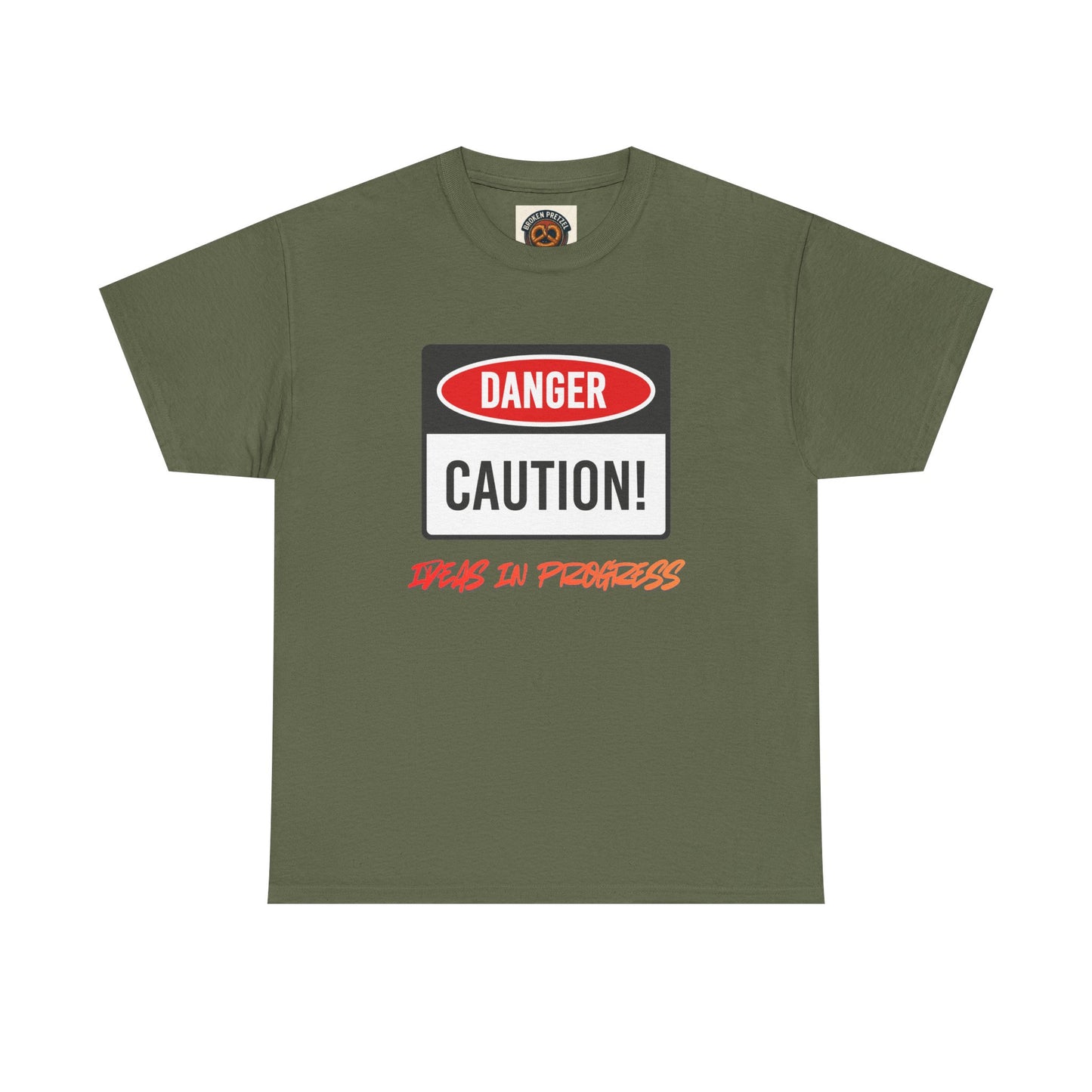 Caution! Danger 'Work In Progress' Graphic Tee