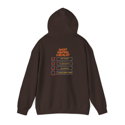 Hunting Checklist Hoodie — Funny Ghost Hunt Crewneck Sweatshirt