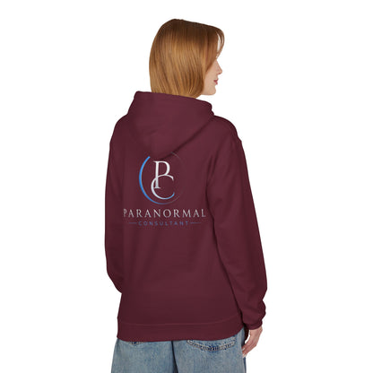 Paranormal Consultant Hoodie — Logo Pullover for Ghost Hunters & Occult Professionals