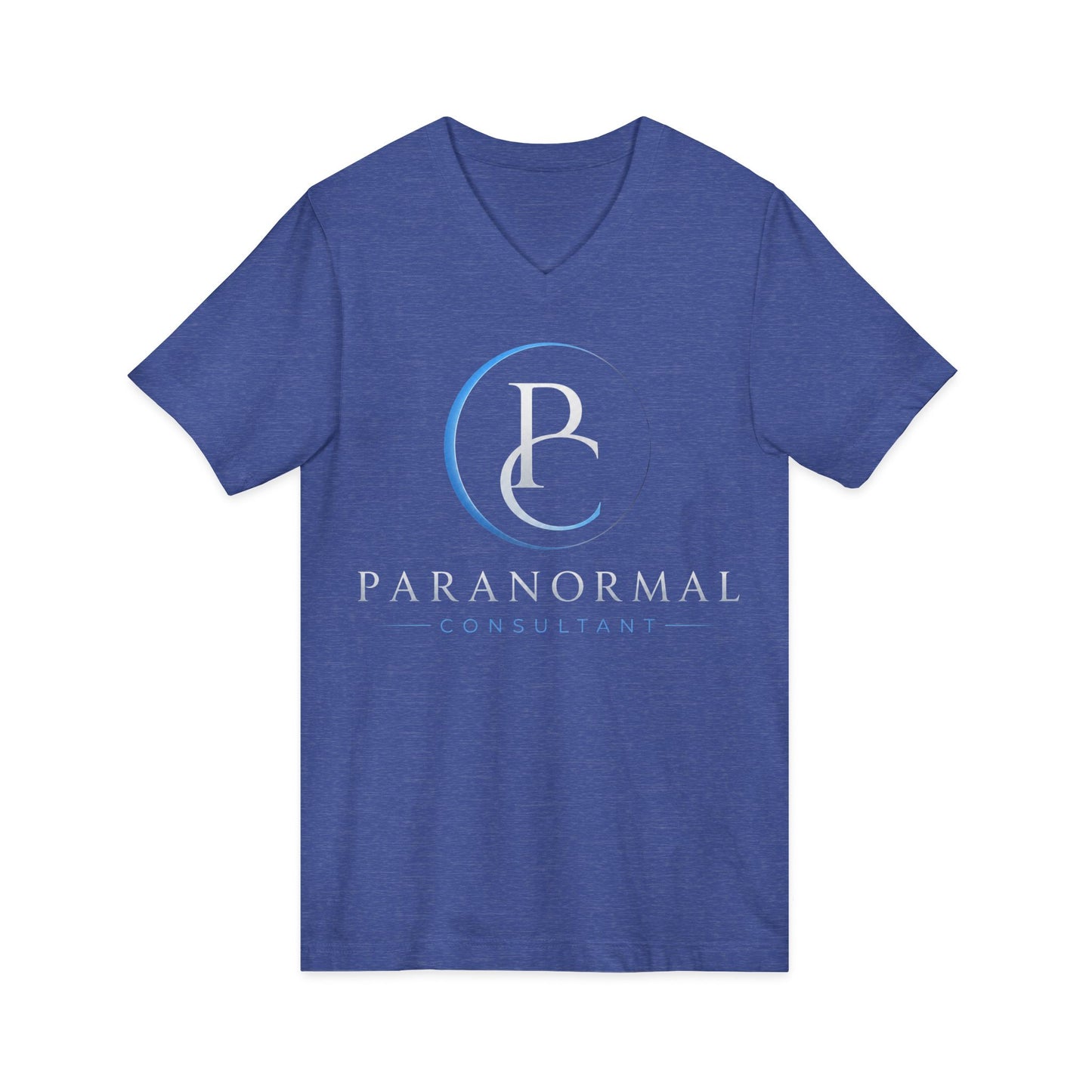 Paranormal Consultant V-Neck Tee — 'Paranormal Consultant' Logo Shirt