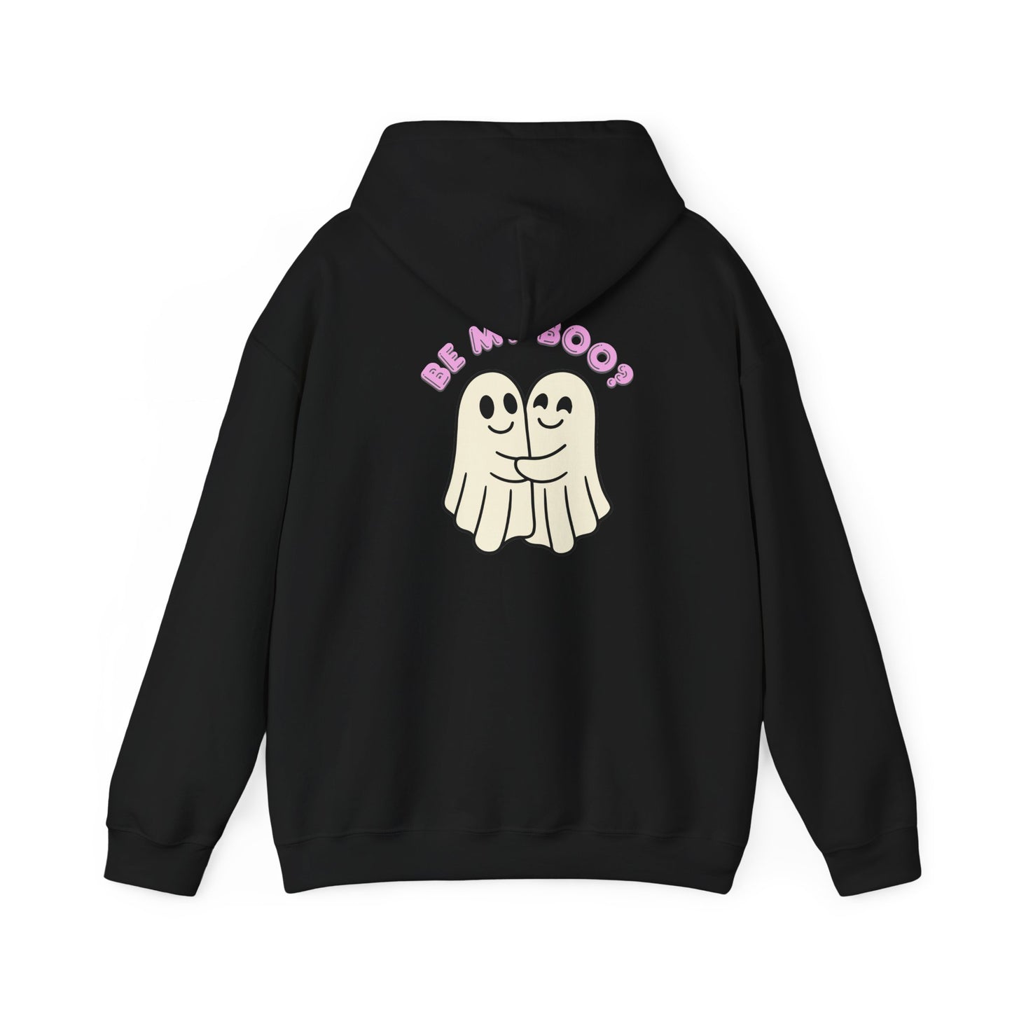 Ghost Hug Hoodie – “Be My Boo?” Cute Couple Halloween Sweatshirt