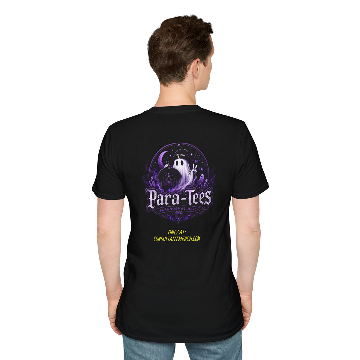 Paranormal Consultant T-Shirt — Ghost Hunter Illustration Tee