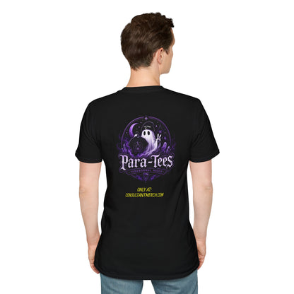 Paranormal Consultant T-Shirt — Ghost Hunter Illustration Tee