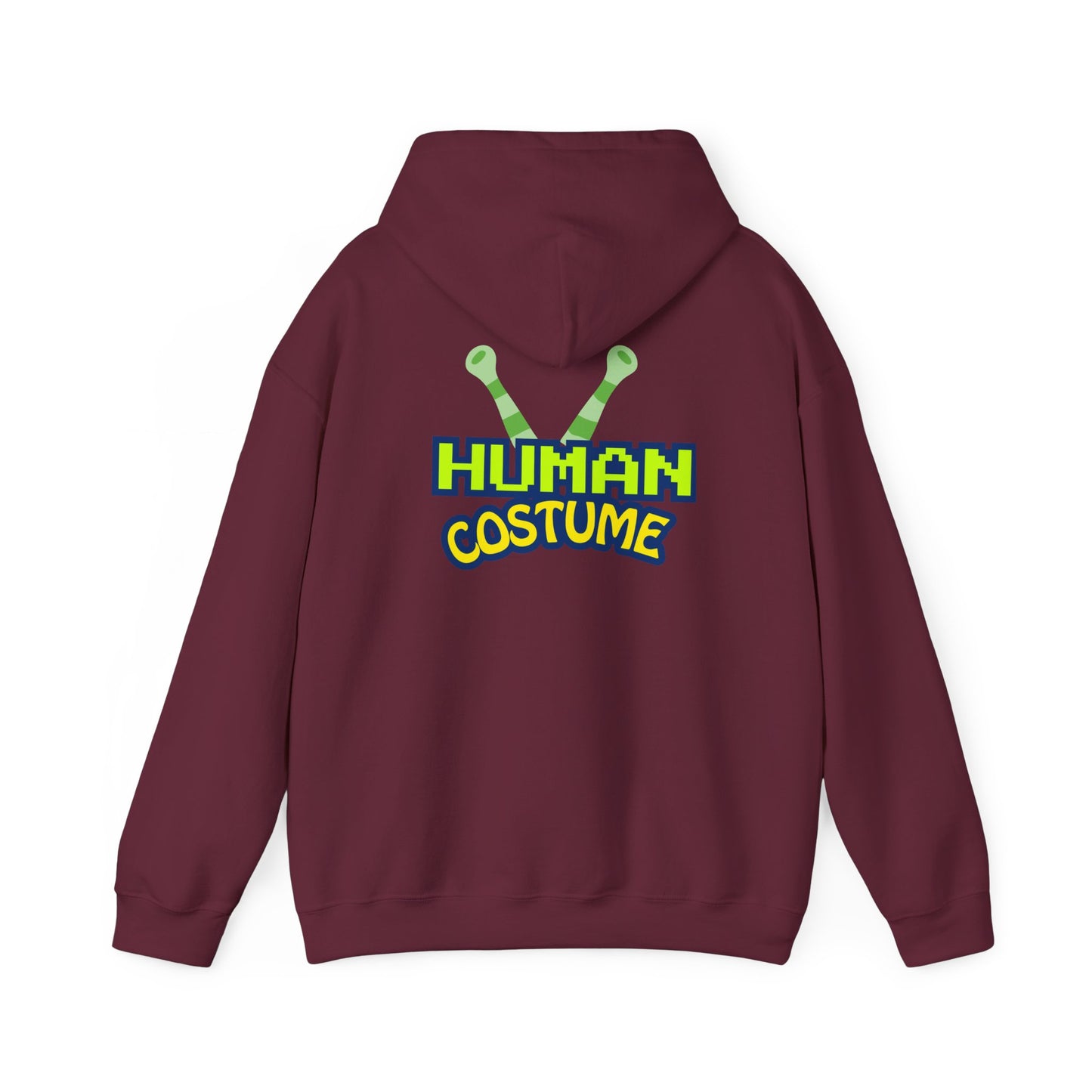 Human Costume Hoodie — Alien Hands Funny Halloween Pullover