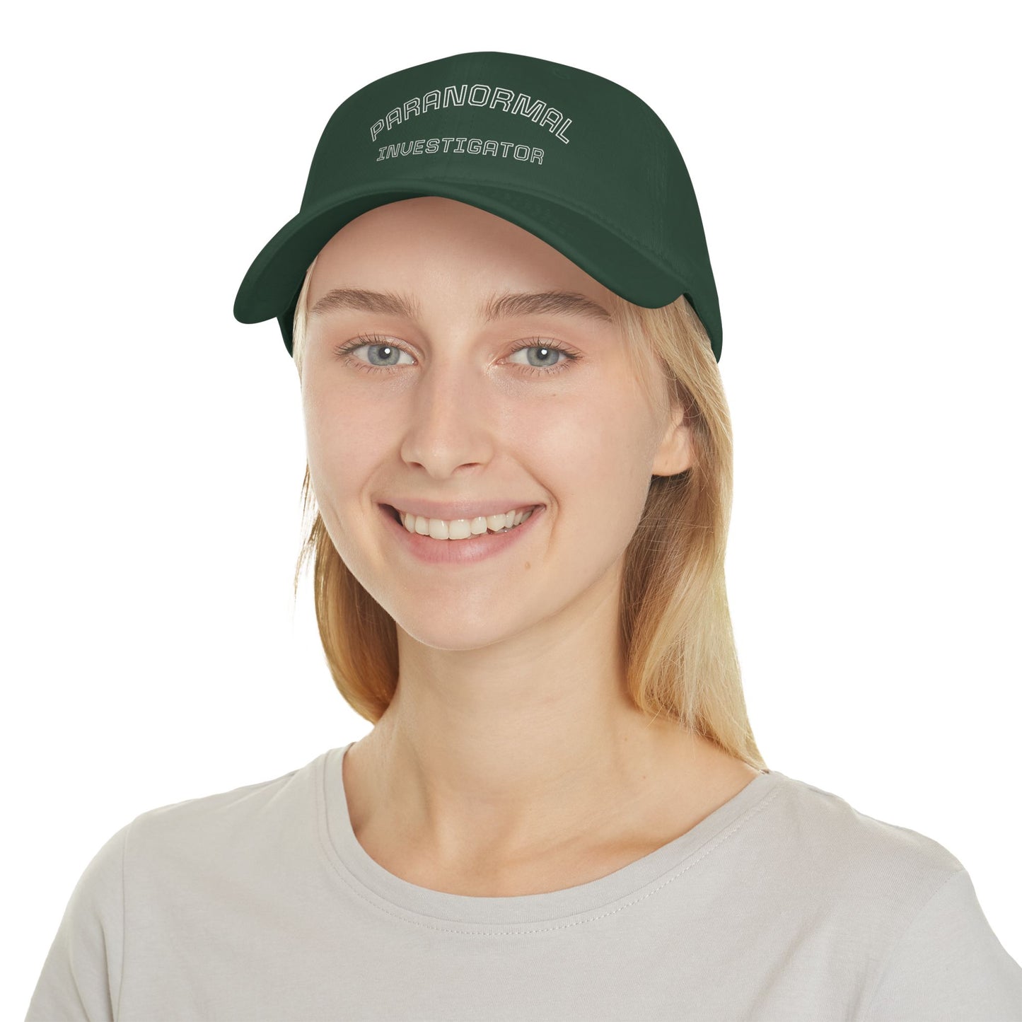 Paranormal Investigator Baseball Cap — Embroidered Ghost Hunting Hat