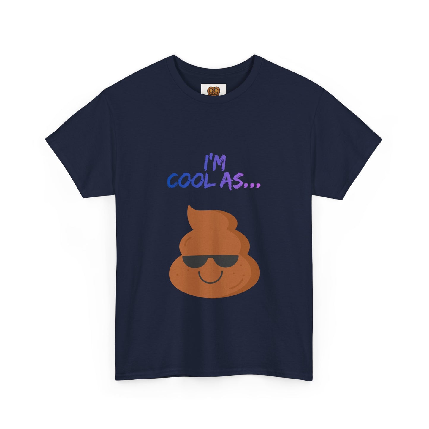 Cool Poop Emoji T-Shirt — "I’m Cool As..." Novelty Tee