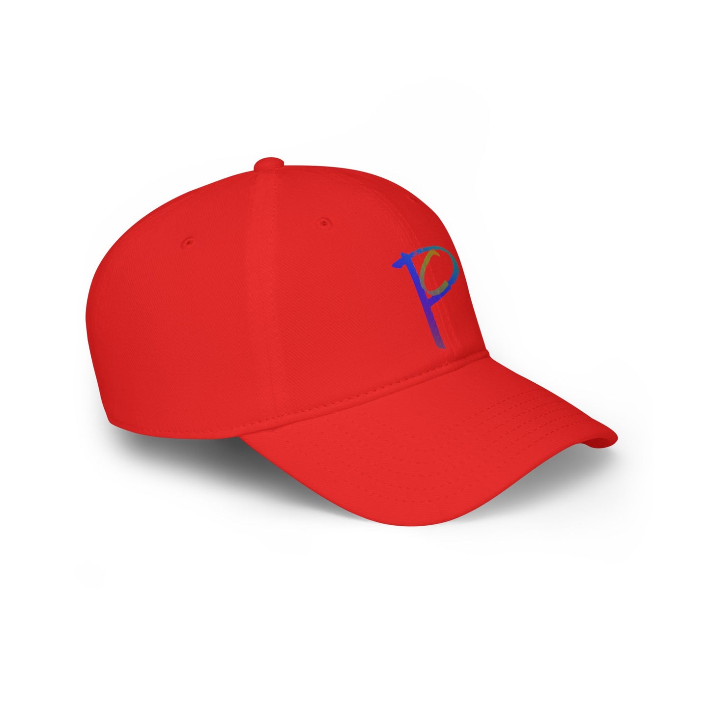 Low Profile Baseball Cap — Colorful Paranormal Consultant Logo Dad Hat, Casual Streetwear Cap