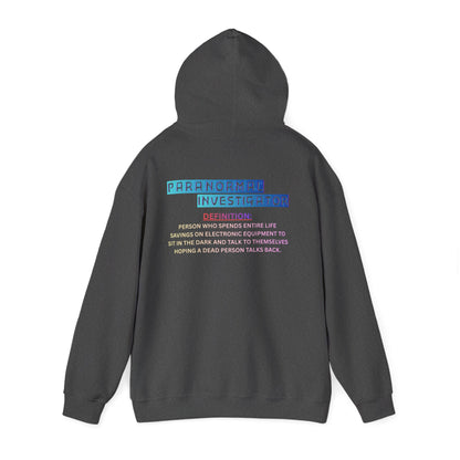 Paranormal Investigator Hoodie — Funny Ghost Hunting Definition Pullover