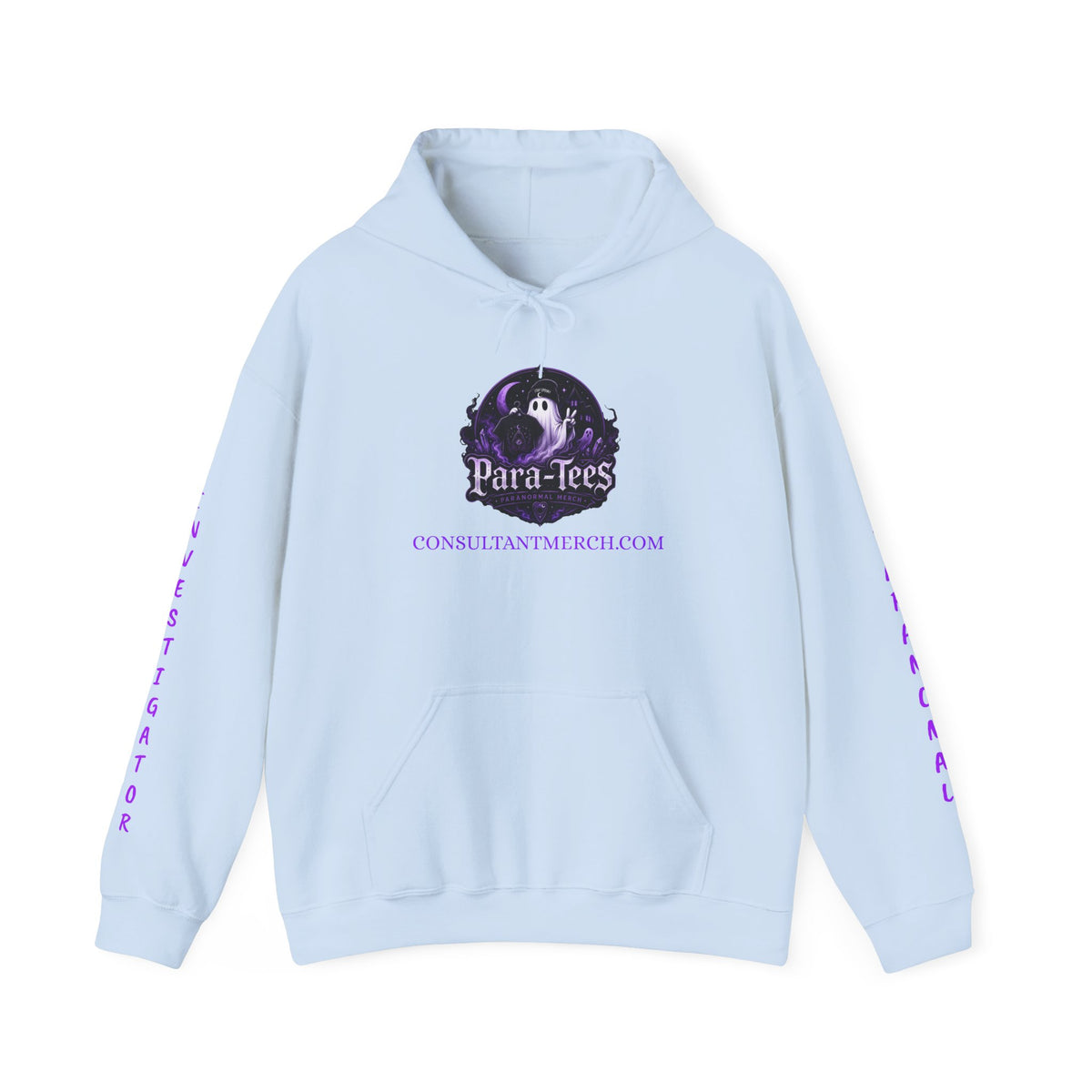 Paranormal Hoodie - "Para-Tees" Ouija Board New Board Who Dis? Ghost Investigators Pullover