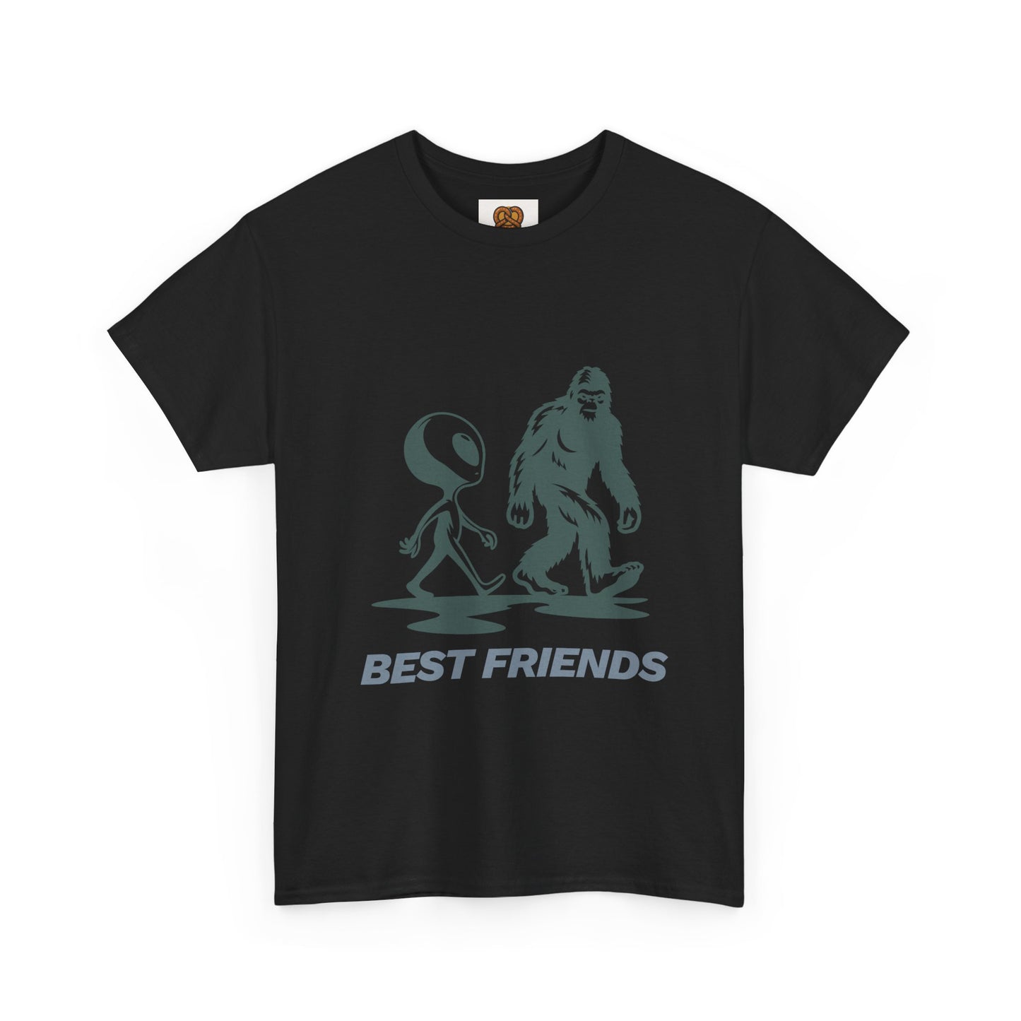 Best Friends Alien & Sasquatch T-Shirt