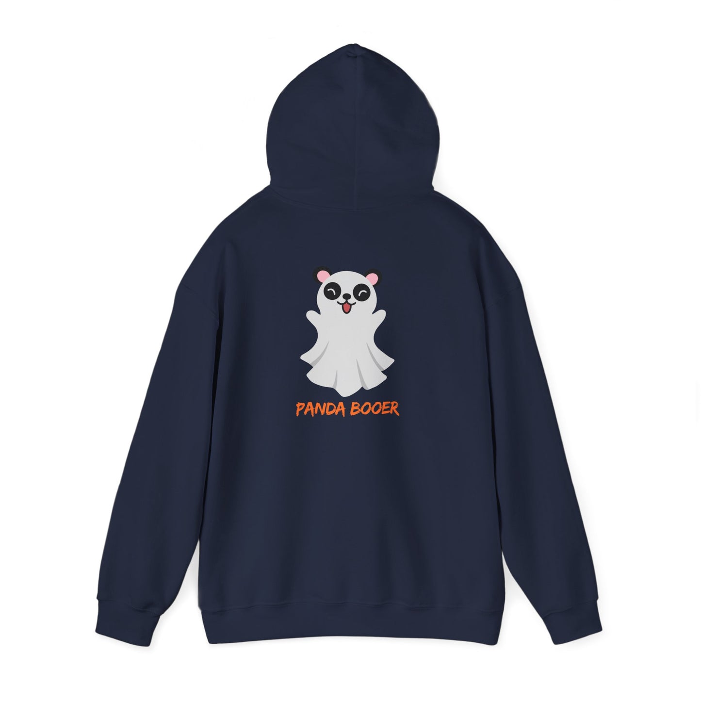 Panda Booer Hoodie — Cute Ghost Panda Graphic Hooded Sweatshirt