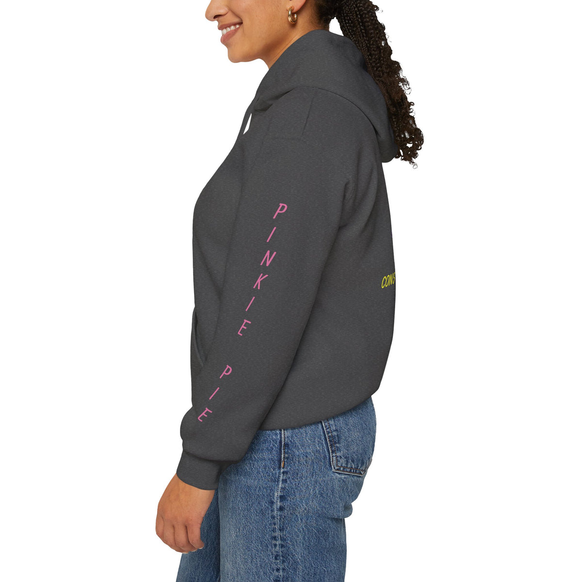 Wicca Queen Hoodie - Gothic Witchy Sweatshirt with Floral Skull Design