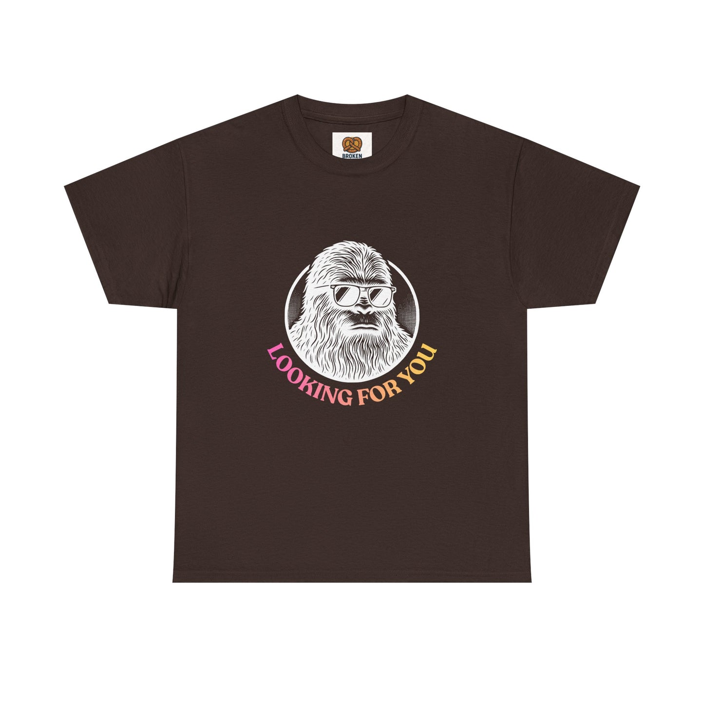 Looking For You Sasquatch T-Shirt — Retro Bigfoot Graphic Tee