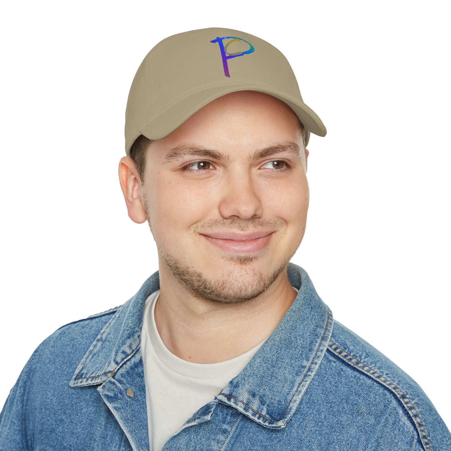 Low Profile Baseball Cap — Colorful Paranormal Consultant Logo Dad Hat, Casual Streetwear Cap