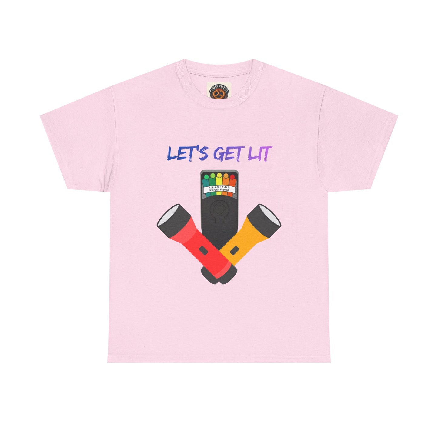 Let's Get Lit Flashlight Ghost Hunting T-Shirt