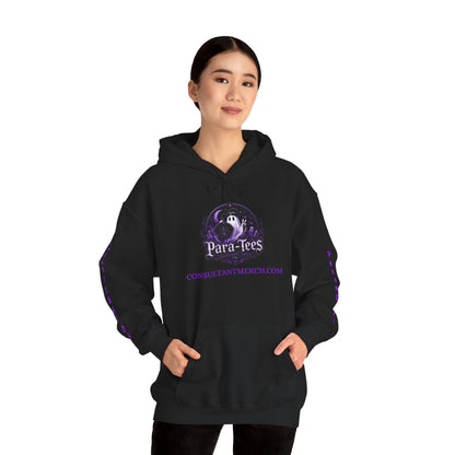 Paranormal Hoodie - "Para-Tees" Ouija Board New Board Who Dis? Ghost Investigators Pullover