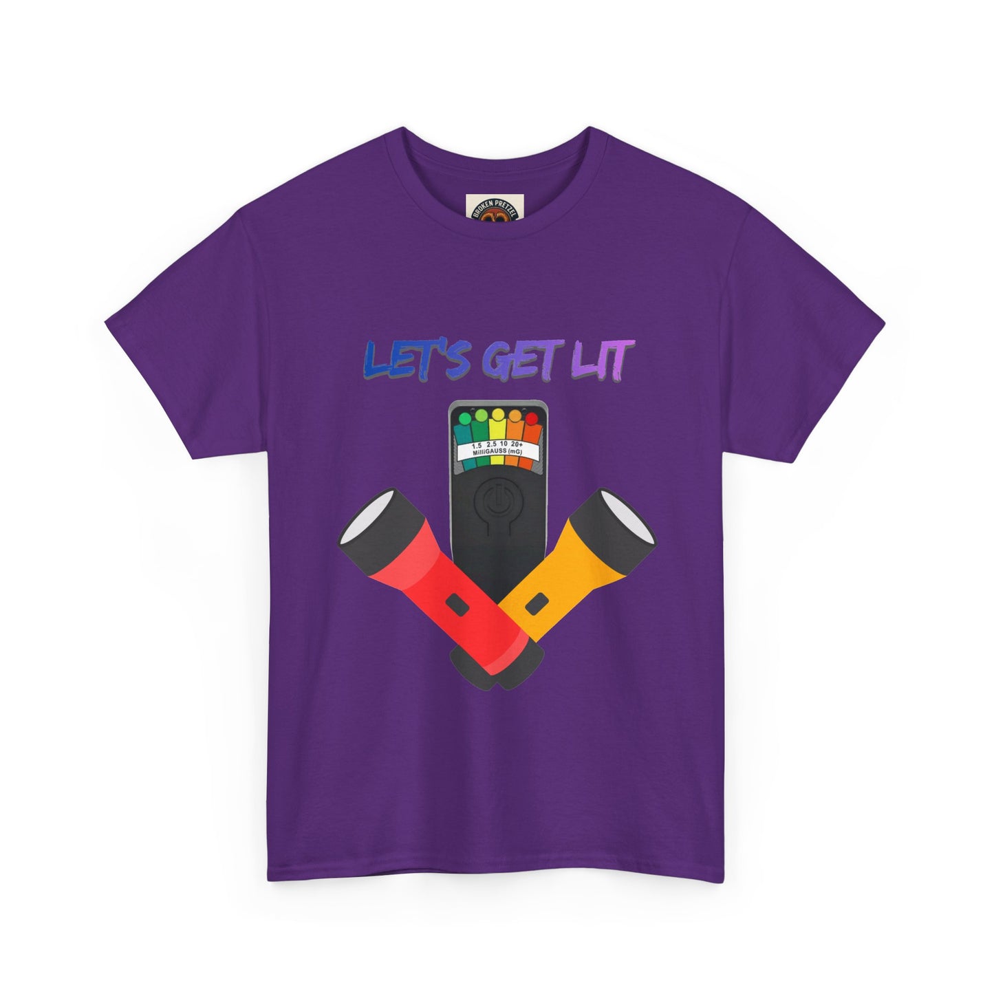 Let's Get Lit Flashlight Ghost Hunting T-Shirt