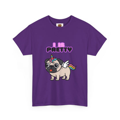 Pugicorn "I Is Pretty" Tee
