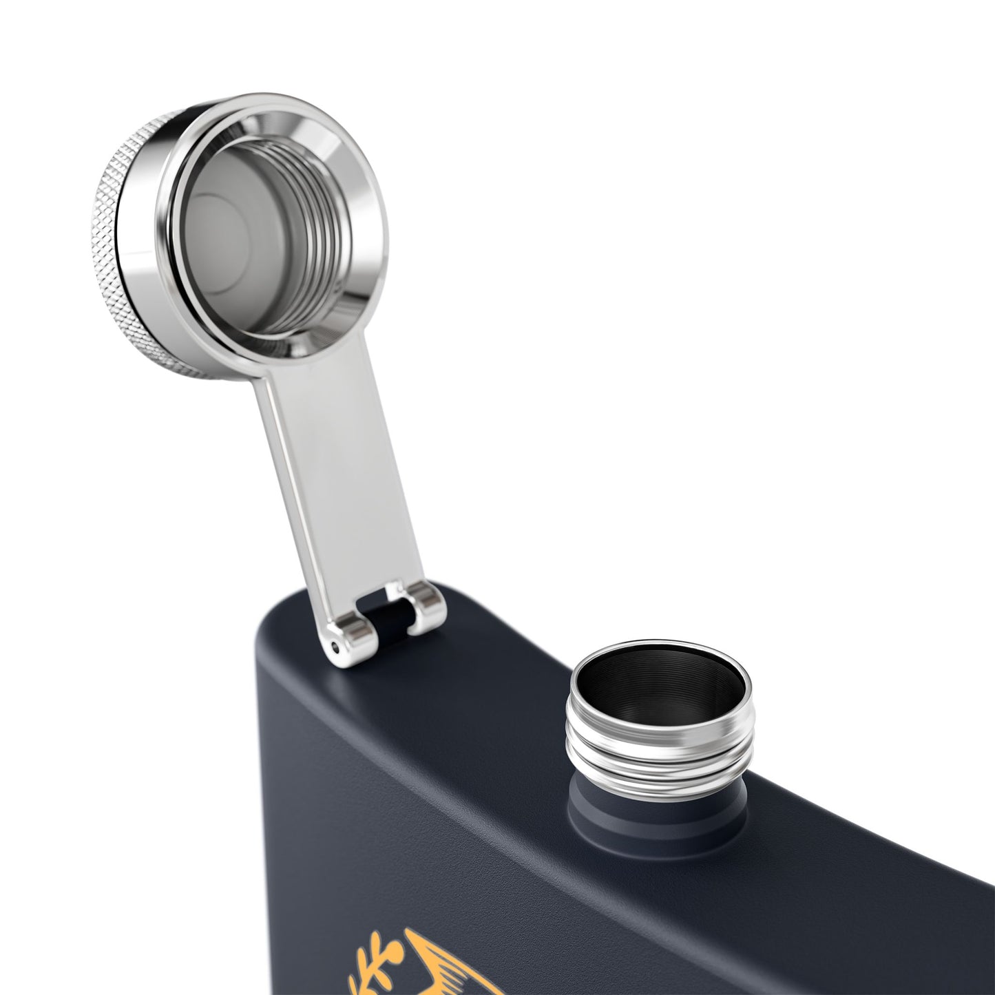 Flask — "Shut Up Liver You're Fine" Funny 6oz Stainless Steel Hip Flask