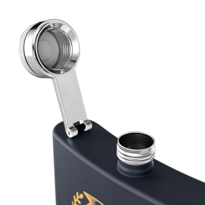 Flask — "Shut Up Liver You're Fine" Funny 6oz Stainless Steel Hip Flask