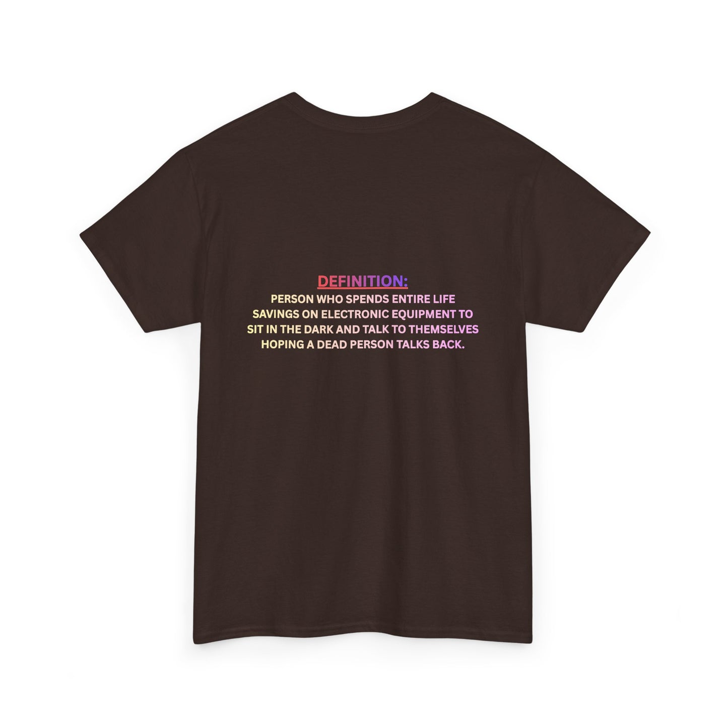 Paranormal Investigator T‑Shirt — Definition Graphic Tee for Ghost Hunters & Halloween