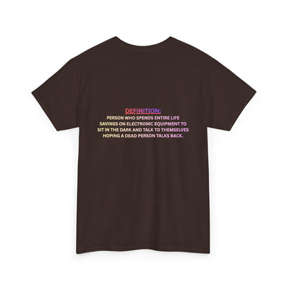 Paranormal Investigator T‑Shirt — Definition Graphic Tee for Ghost Hunters & Halloween