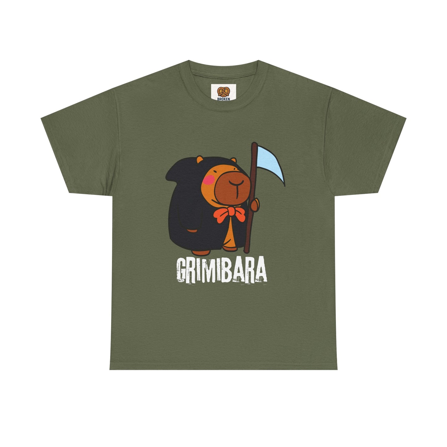 Grimibara Bear Tee — Cute Grim Reaper Bear Graphic T-Shirt