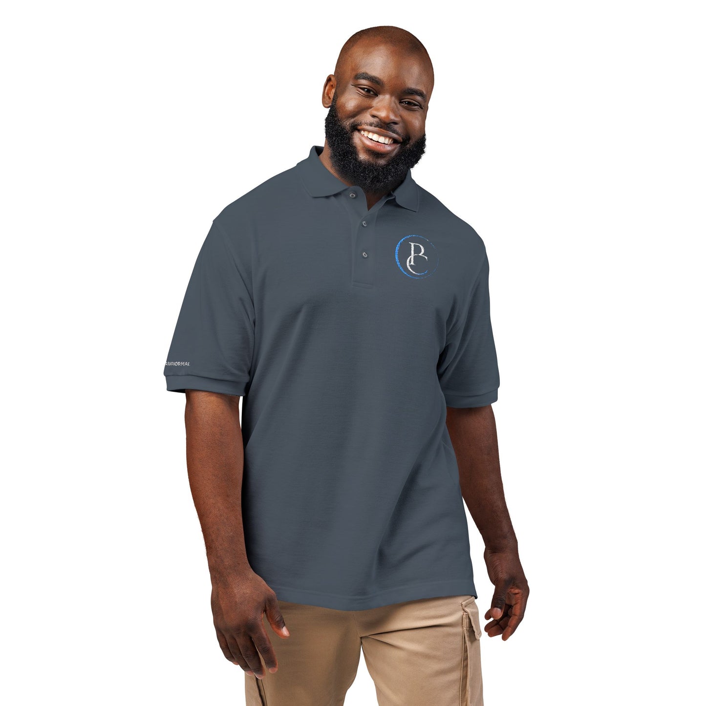 Embroidered Moon & Stars Polo