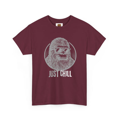 Just Chill Sasquatch T-Shirt — Funny Bigfoot Graphic Tee