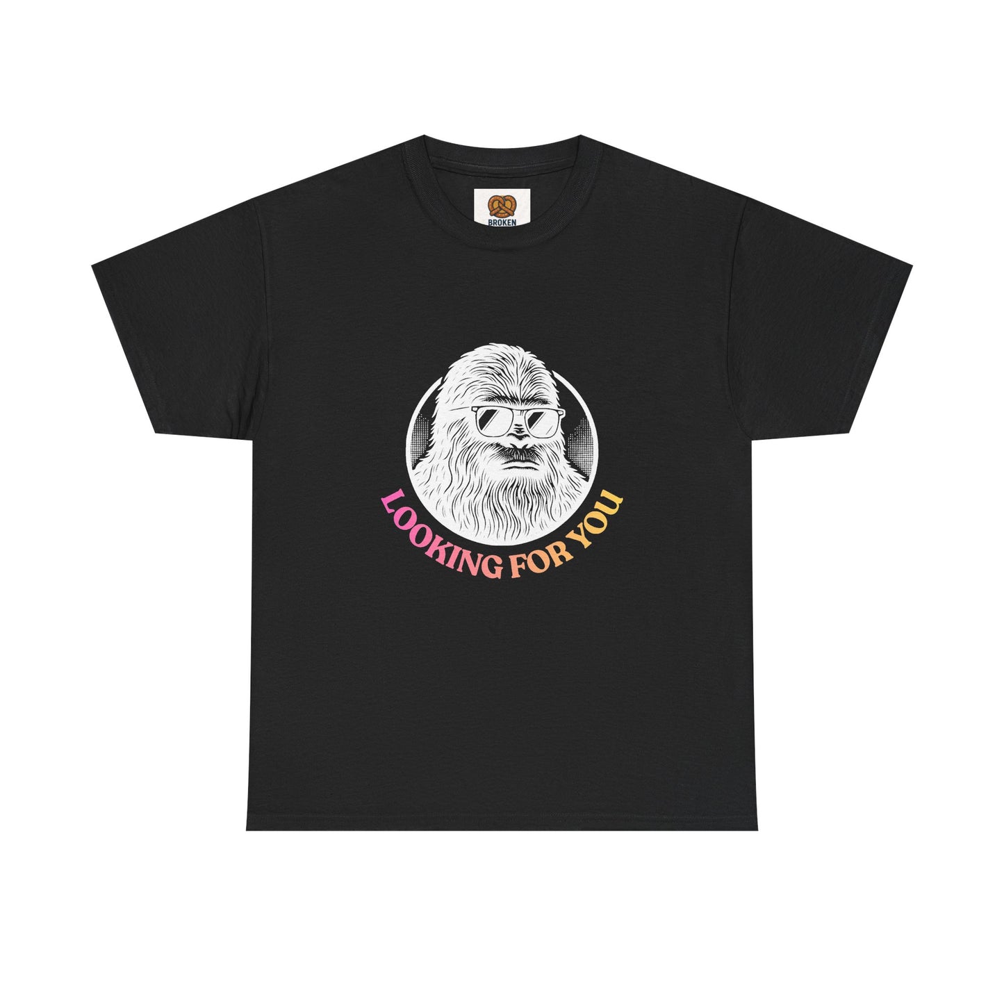 Looking For You Sasquatch T-Shirt — Retro Bigfoot Graphic Tee