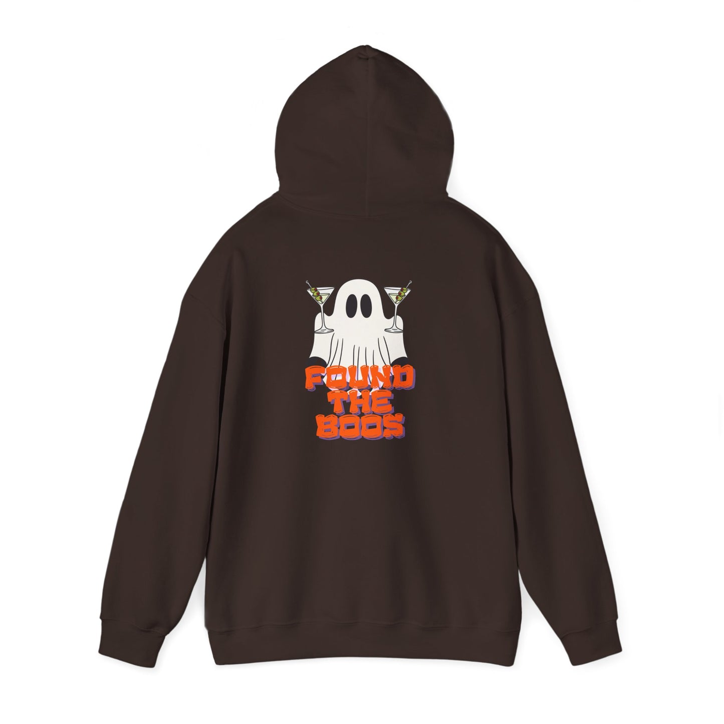 Found The Boos Hoodie — Cute Ghost Halloween Pullover with 'Found The Boos' Text
