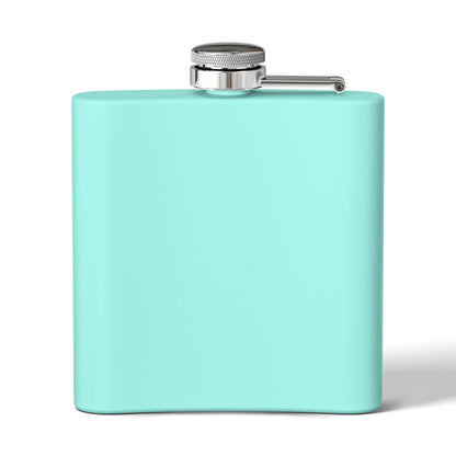 Flask — "Shut Up Liver You're Fine" Funny 6oz Stainless Steel Hip Flask