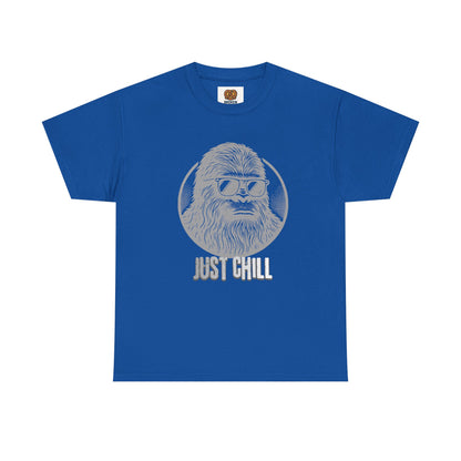 Just Chill Sasquatch T-Shirt — Funny Bigfoot Graphic Tee