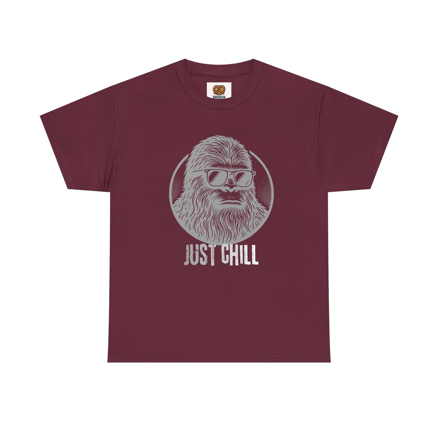Just Chill Sasquatch T-Shirt — Funny Bigfoot Graphic Tee