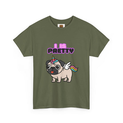 Pugicorn "I Is Pretty" Tee