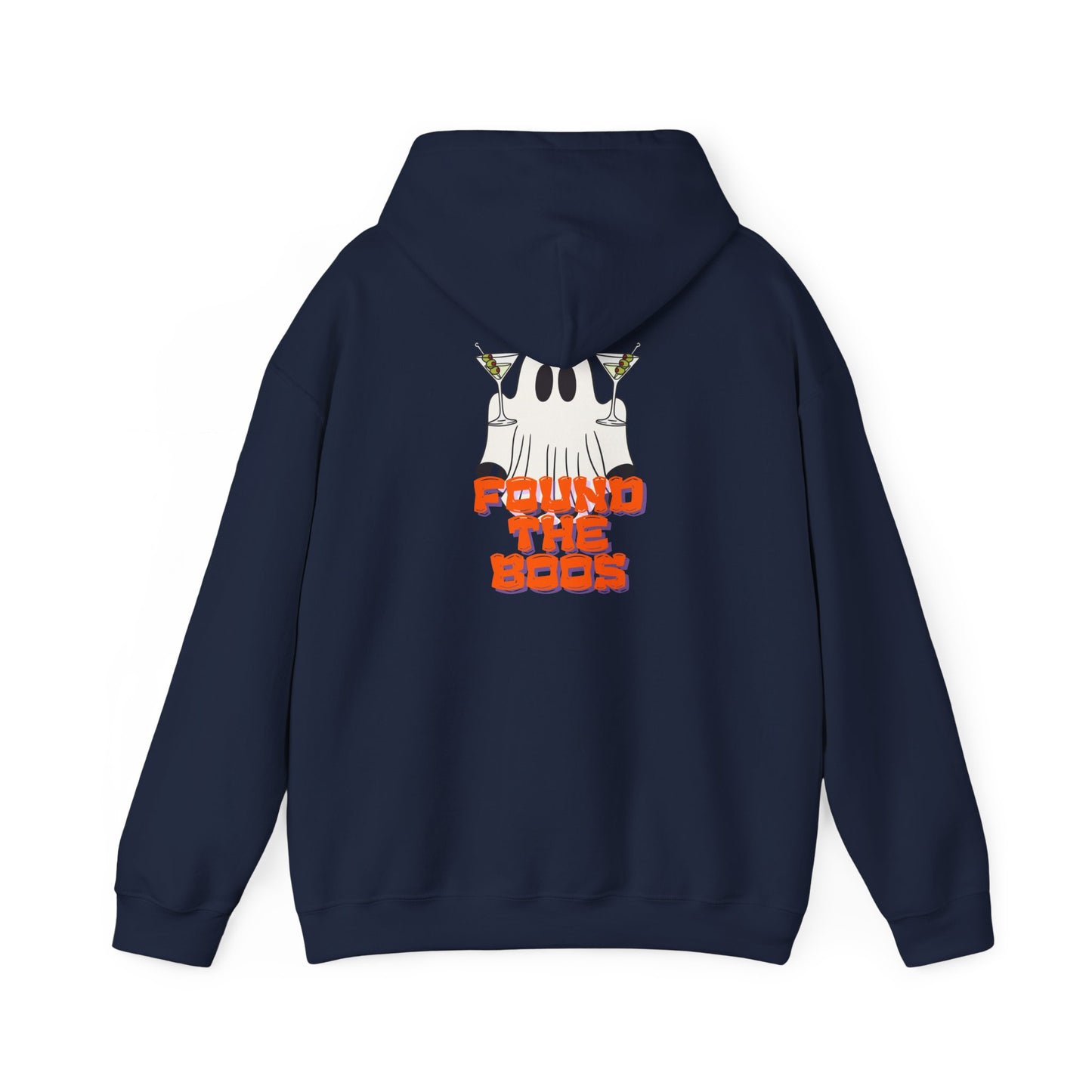 Found The Boos Hoodie — Cute Ghost Halloween Pullover with 'Found The Boos' Text