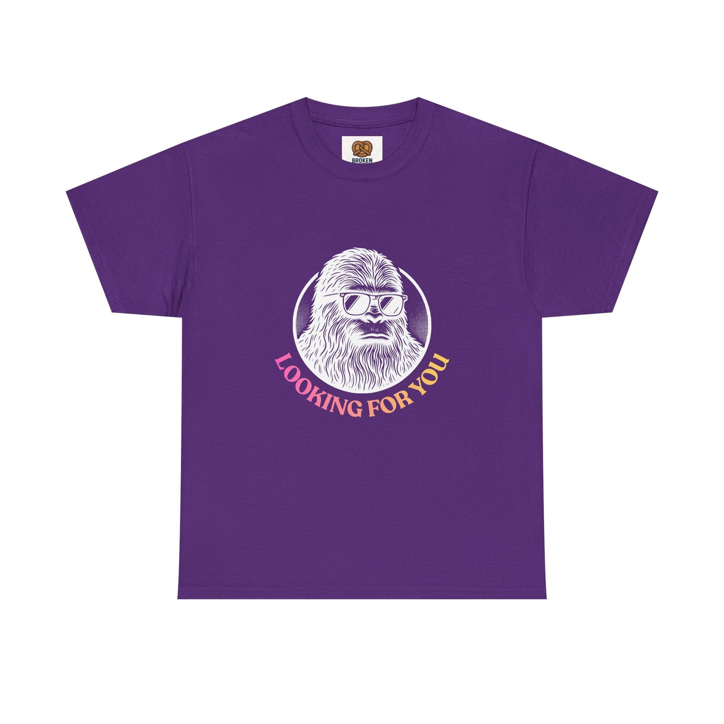 Looking For You Sasquatch T-Shirt — Retro Bigfoot Graphic Tee