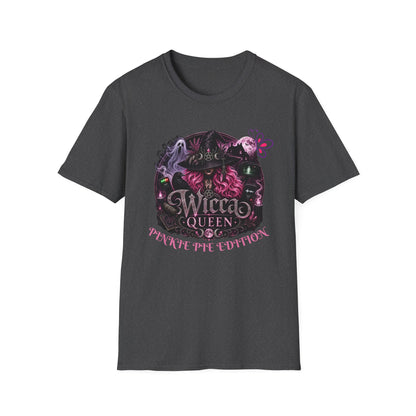 Wicca Queen T-Shirt — Witchy Pink Moon Graphic