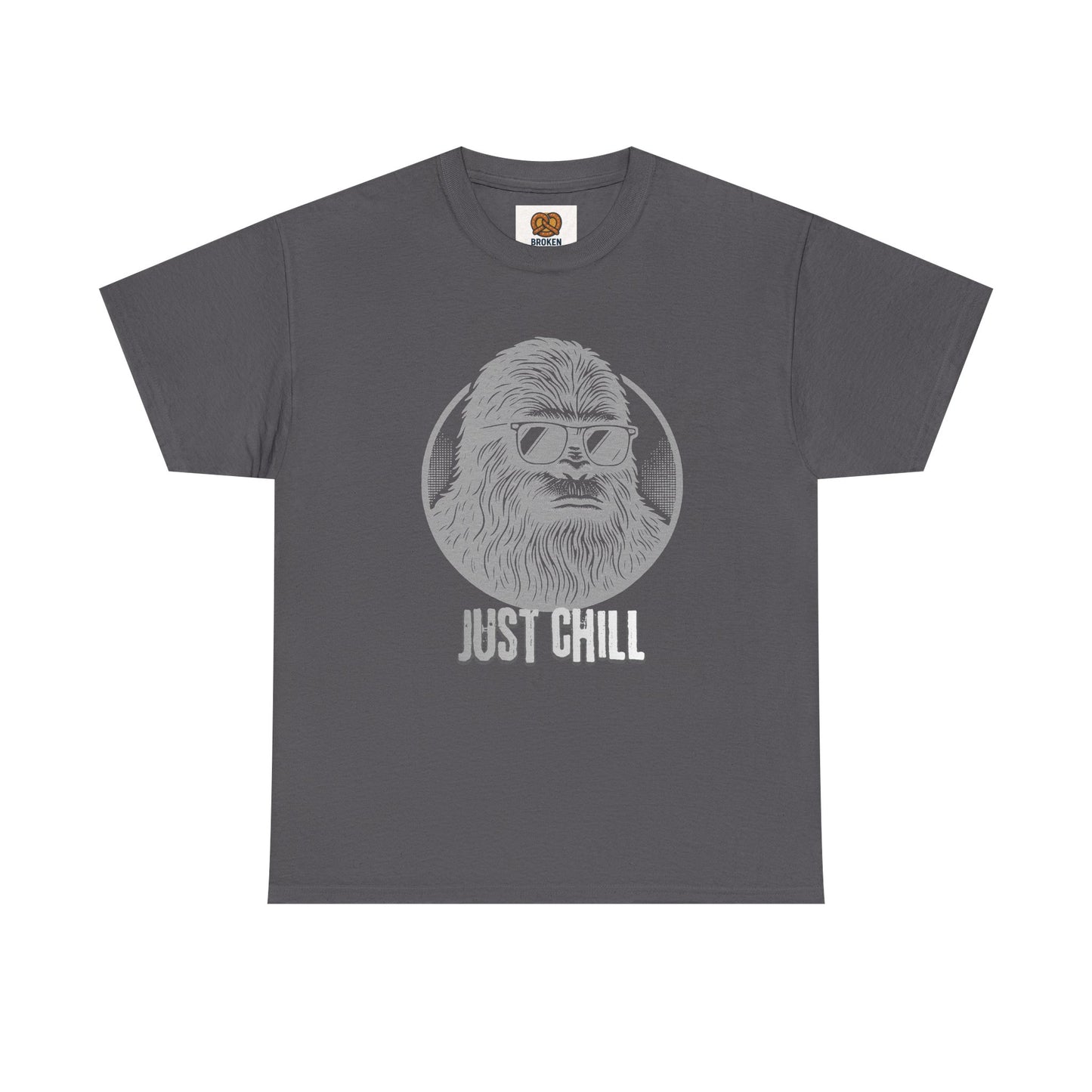 Just Chill Sasquatch T-Shirt — Funny Bigfoot Graphic Tee