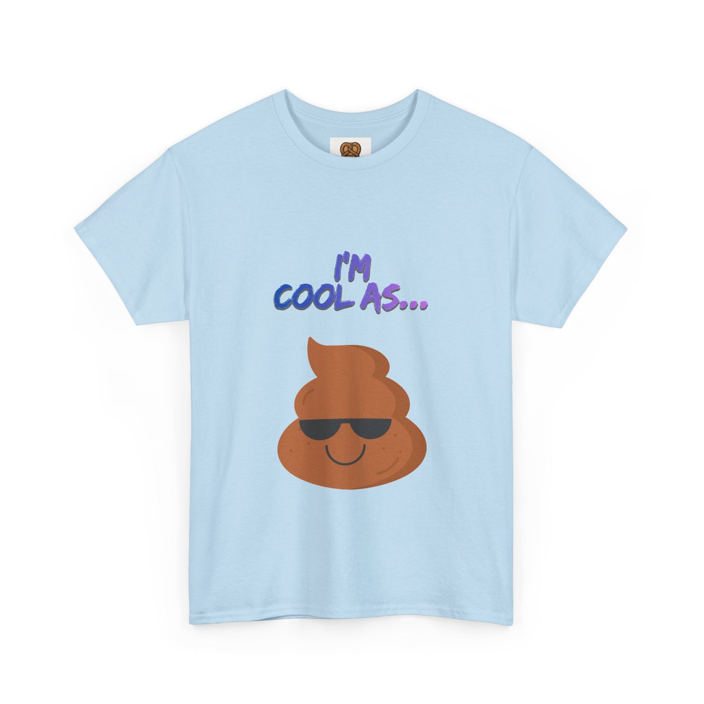 Cool Poop Emoji T-Shirt — "I’m Cool As..." Novelty Tee