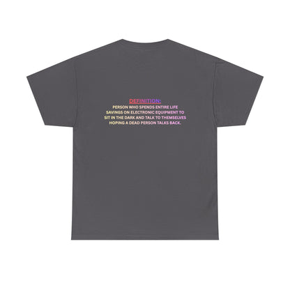 Paranormal Investigator T‑Shirt — Definition Graphic Tee for Ghost Hunters & Halloween