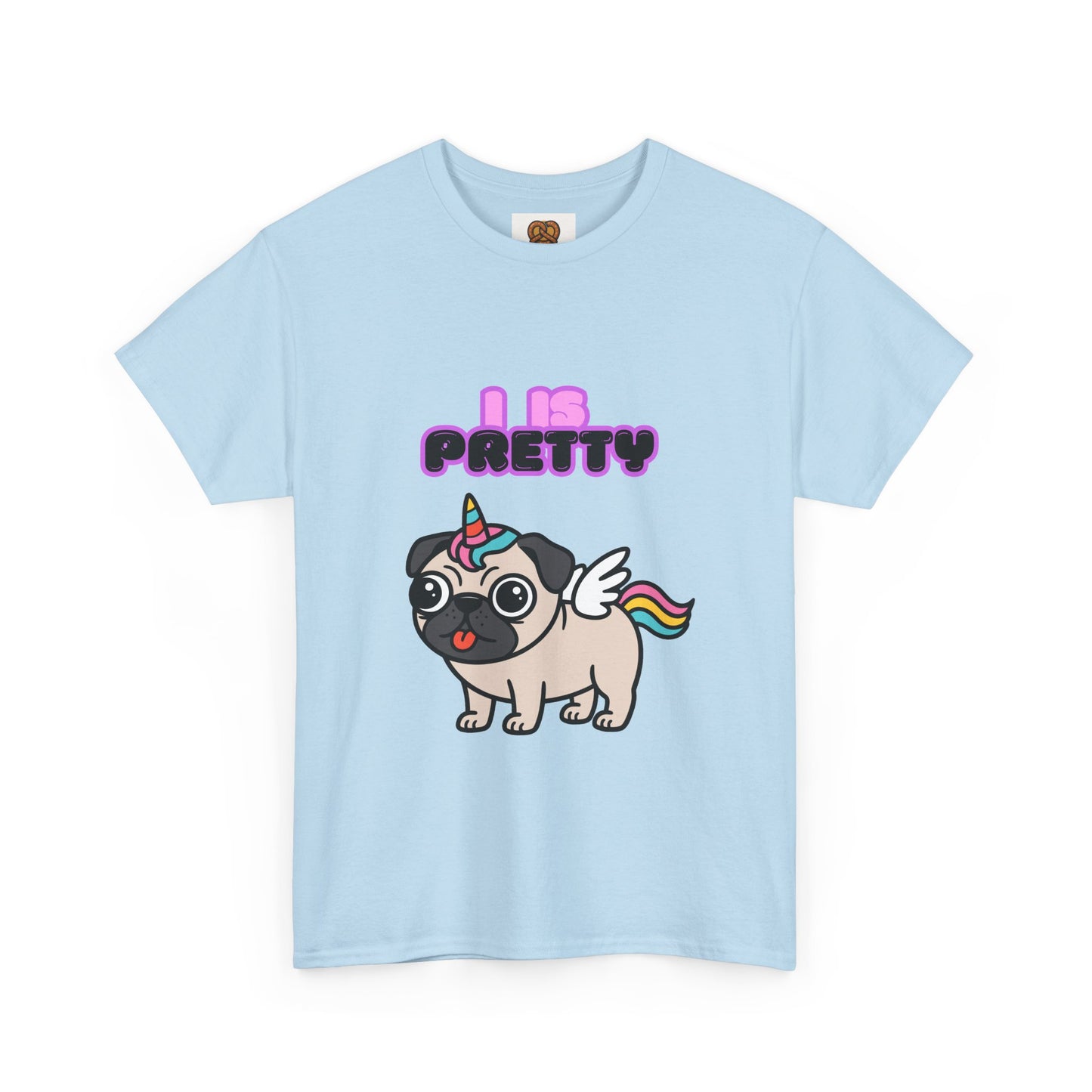 Pugicorn "I Is Pretty" Tee
