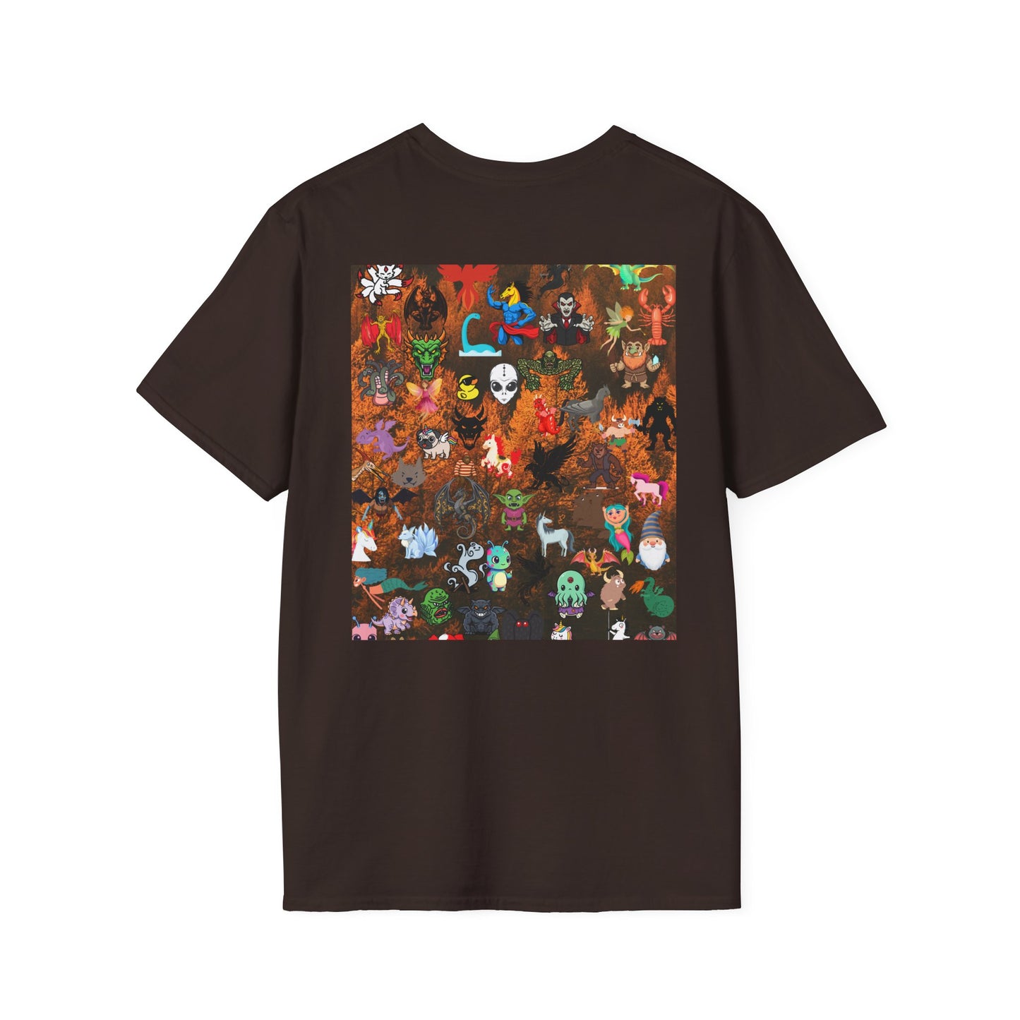 Where's Bigfoot T-Shirt — Hidden Monster Graphic Tee with Game on Back