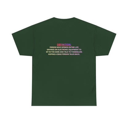 Paranormal Investigator T‑Shirt — Definition Graphic Tee for Ghost Hunters & Halloween