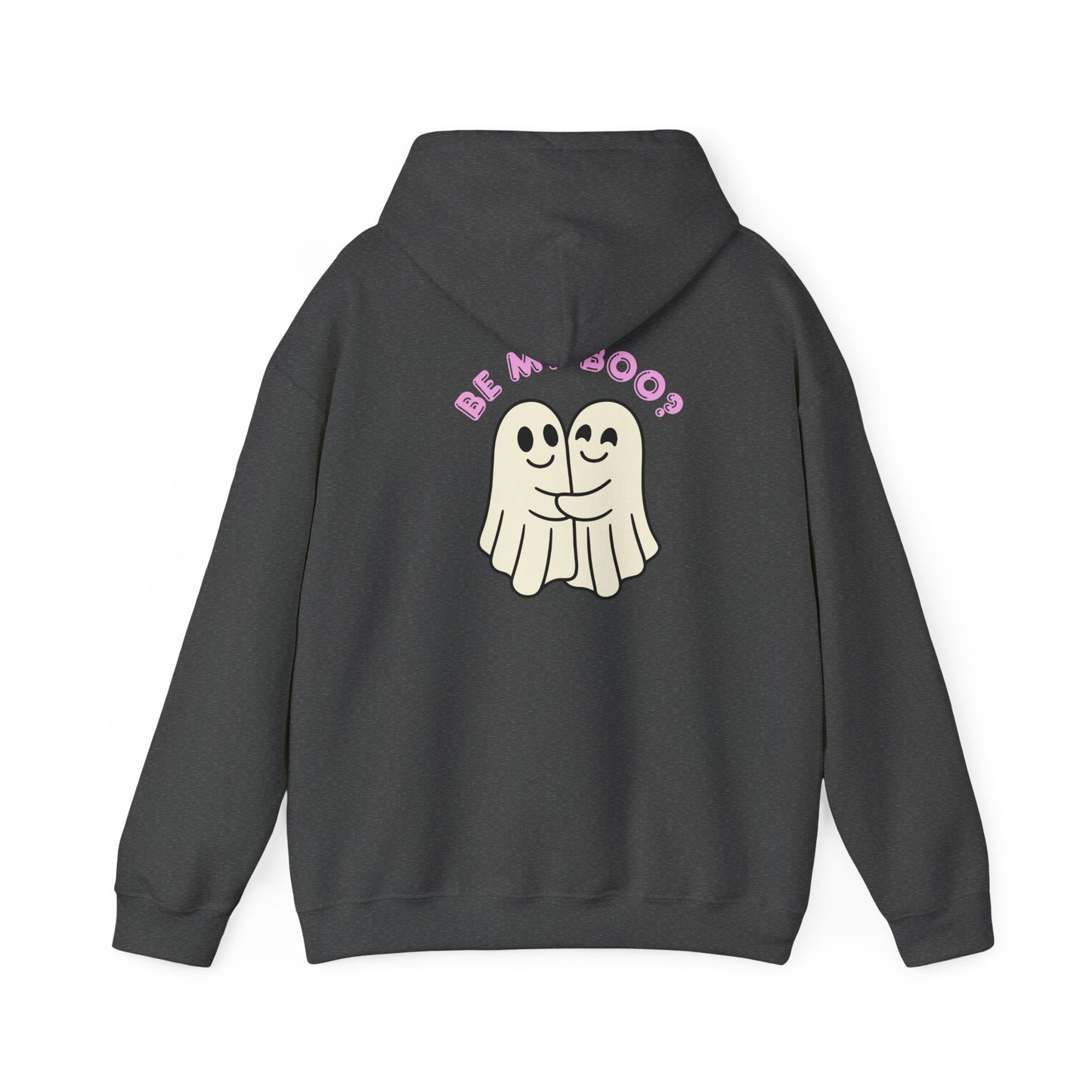 Ghost Hug Hoodie – “Be My Boo?” Cute Couple Halloween Sweatshirt