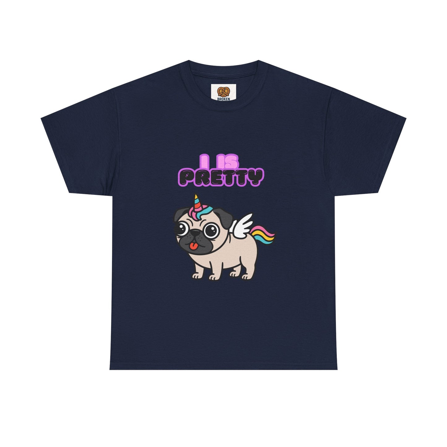 Pugicorn "I Is Pretty" Tee