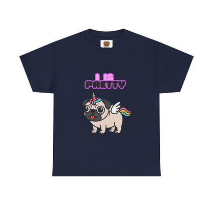 Pugicorn "I Is Pretty" Tee